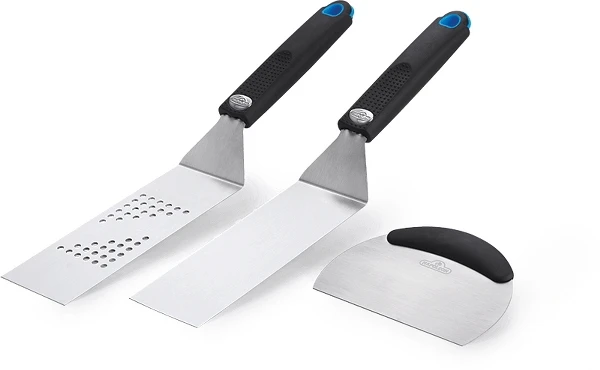 SET SPATOLE 3 PZ PER PLANCHA E PIASTRA