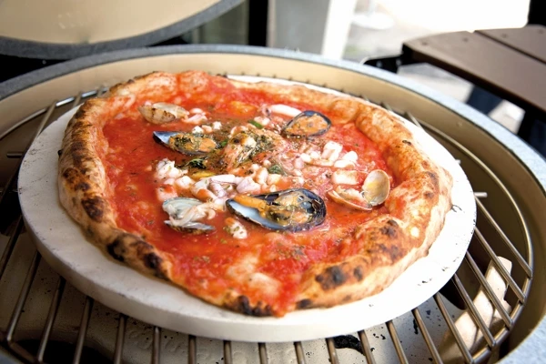 Big Green Egg PIETRA PER PIZZA E PANE - BAKING STONE - immagine 2
