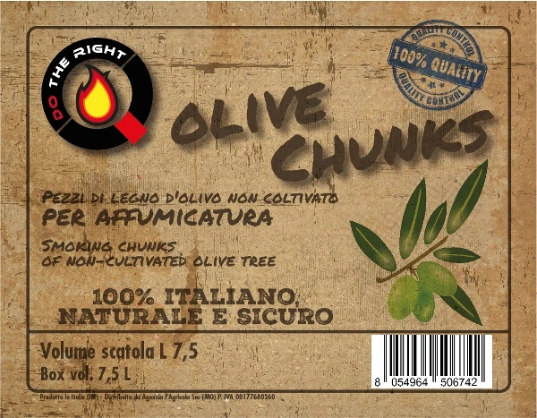CHUNKS DI LEGNO DI OLIVO - immagine 2