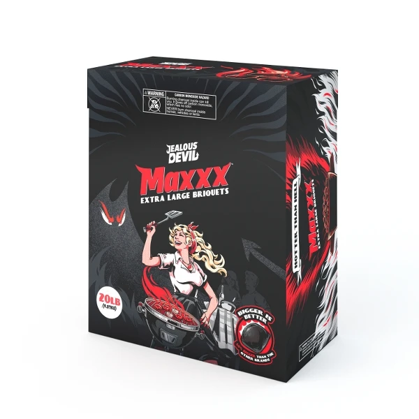 MAXXX - BRICCHETTE DI CARBONE - 20 LB (KG 9,1)