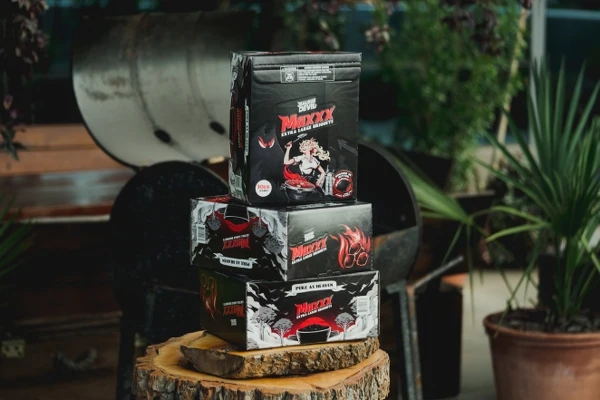 MAXXX - BRICCHETTE DI CARBONE - 20 LB (KG 9,1) - immagine 5