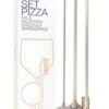 SET 4 PALE E ATTREZZI PIZZA PER USO DOMESTICO