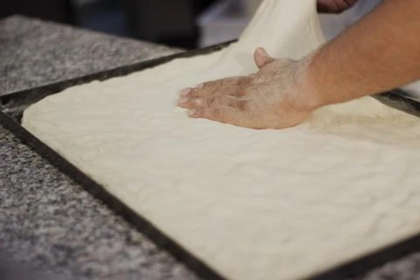 TEGLIA RETTANGOLARE CM 60 X 40 IN LAMIERA BLUITA - immagine 3